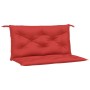 Garden bench cushions 2 pcs Oxford fabric red 100x50x7 cm by vidaXL, Cushions for chairs and sofas - Ref: Foro24-314998, Pric...