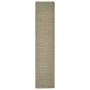 Taupegraue Sisal-Kratzmatte 66x300 cm von vidaXL, Katzenmöbelzubehör - Ref: Foro24-3203485, Preis: 88,94 €, Rabatt: %