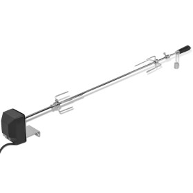 Skewer for roasts and barbecues with steel motor 1200 mm by vidaXL, Grills and roasting ovens - Ref: Foro24-42250, Price: 88,...