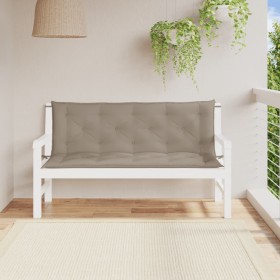 Gartenbank Kissen 2 Stk. Oxford Stoff Taupe 150x50x7 cm von vidaXL, Kissen für Stühle und Sofas - Ref: Foro24-315024, Preis: ...