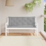 Gartenbankkissen, 2 Stück, grauer Oxford-Stoff, 150 x 50 x 7 cm von vidaXL, Kissen für Stühle und Sofas - Ref: Foro24-315017,...