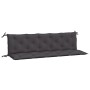 Garden bench cushions 2 pcs anthracite 180x50x7 cm by vidaXL, Cushions for chairs and sofas - Ref: Foro24-315028, Price: 68,2...