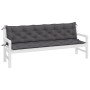 Garden bench cushions 2 pcs anthracite 200x50x7 cm by vidaXL, Cushions for chairs and sofas - Ref: Foro24-315040, Price: 68,5...