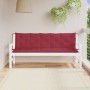 Gartenbankauflagen 2 Stück rot rot 180x50x7 cm von vidaXL, Kissen für Stühle und Sofas - Ref: Foro24-315037, Preis: 62,69 €, ...