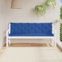 Cojines de banco de jardín 2 uds tela Oxford azul 180x50x7 cm de vidaXL, Cojines para sillas y sofás - Ref: Foro24-315038, Pr...