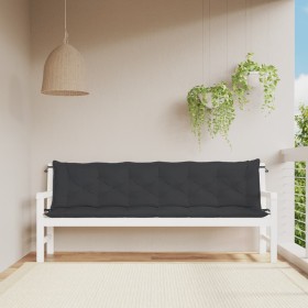 Gartenbank Kissen 2 Stk. Oxford Stoff schwarz 200x50x7 cm von vidaXL, Kissen für Stühle und Sofas - Ref: Foro24-315047, Preis...