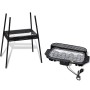 Barbacoa rectangular eléctrica con soporte BBQ de jardín de vidaXL, Barbacoas - Ref: Foro24-40977, Precio: 64,43 €, Descuento: %