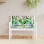 Garden bench cushions 2 pcs multicolor fabric 100x50x7 cm by vidaXL, Cushions for chairs and sofas - Ref: Foro24-361673, Pric...