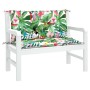 Garden bench cushions 2 pcs multicolor fabric 100x50x7 cm by vidaXL, Cushions for chairs and sofas - Ref: Foro24-361673, Pric...