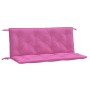 Cushions for garden bench 2 units pink fabric 120x50x7 cm by vidaXL, Cushions for chairs and sofas - Ref: Foro24-361695, Pric...