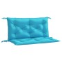 Garden bench cushions 2 pcs turquoise fabric 100x50x7 cm by vidaXL, Cushions for chairs and sofas - Ref: Foro24-361677, Price...