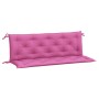 Garden bench cushions 2 pcs pink fabric 150x50x7 cm by vidaXL, Cushions for chairs and sofas - Ref: Foro24-361714, Price: 54,...