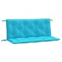 Garden bench cushions 2 pcs turquoise fabric 120x50x7 cm by vidaXL, Cushions for chairs and sofas - Ref: Foro24-361696, Price...