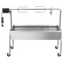 Grillrost mit Spieß und Elektromotor von vidaXL, Grillen - Ref: Foro24-40236, Preis: 400,84 €, Rabatt: %