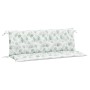 Garden bench cushions 2 units, leaf print fabric, 150x50x7 cm by vidaXL, Cushions for chairs and sofas - Ref: Foro24-361712, ...