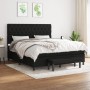 Box spring bed with black fabric mattress 160x200 cm by vidaXL, Beds and slatted bases - Ref: Foro24-3136847, Price: 634,49 €...