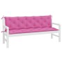 Gartenbank Kissen 2 Stück rosa Oxford Stoff von vidaXL, Kissen für Stühle und Sofas - Ref: Foro24-361733, Preis: 61,84 €, Rab...