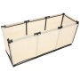 Cream fabric storage box 105x34.5x45 cm by vidaXL, Storage trunks - Ref: Foro24-343150, Price: 20,41 €, Discount: %