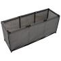 Graue Stoff-Aufbewahrungsbox 105x34,5x45 cm von vidaXL, Aufbewahrungskisten - Ref: Foro24-343149, Preis: 22,12 €, Rabatt: %