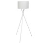 Lámpara de pie con pantalla y soporte blanco de vidaXL, Lámparas - Ref: Foro24-240902, Precio: 68,47 €, Descuento: %