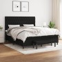 Box spring bed with black fabric mattress 180x200 cm by vidaXL, Beds and slatted bases - Ref: Foro24-3136855, Price: 719,45 €...