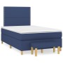 Box spring bed with blue fabric mattress 120x200 cm by vidaXL, Beds and slatted bases - Ref: Foro24-3137067, Price: 467,08 €,...