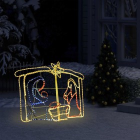 Weihnachtskrippe Weihnachtsdekoration 240 LED 116x41x87 cm von vidaXL, Weihnachtsbeleuchtung - Ref: Foro24-289981, Preis: 68,...