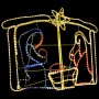 Nativity scene Christmas decoration 240 LED 116x41x87 cm by vidaXL, Christmas lights - Ref: Foro24-289981, Price: 72,65 €, Di...