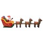 Adorno inflable de Navidad Papá Noel y renos LED 490 cm de vidaXL, Luces de Navidad - Ref: Foro24-288849, Precio: 109,82 €, D...