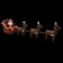 Adorno inflable de Navidad Papá Noel y renos LED 490 cm de vidaXL, Luces de Navidad - Ref: Foro24-288849, Precio: 109,82 €, D...