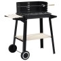 Charcoal barbecue with wheels by vidaXL, Barbecues - Ref: Foro24-45367, Price: 67,03 €, Discount: %