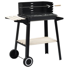 Charcoal barbecue with wheels by vidaXL, Barbecues - Ref: Foro24-45367, Price: 69,99 €, Discount: %