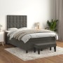 Box spring bed with dark gray velvet mattress 120x200 cm by vidaXL, Beds and slatted bases - Ref: Foro24-3138074, Price: 450,...