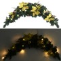 Arco de Navidad con luces LED verde 90 cm PVC de vidaXL, Luces de Navidad - Ref: Foro24-320978, Precio: 30,43 €, Descuento: %