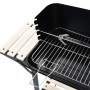 Charcoal barbecue with wheels by vidaXL, Barbecues - Ref: Foro24-45367, Price: 67,03 €, Discount: %