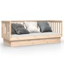 Sofá cama madera maciza de pino 90x190 cm de vidaXL, Camas y somieres - Ref: Foro24-821579, Precio: 138,55 €, Descuento: %