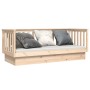 Solid pine wood sofa bed 75x190 cm by vidaXL, Beds and slatted bases - Ref: Foro24-821574, Price: 131,99 €, Discount: %