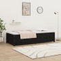 Solid black pine wood sofa bed 75x190 cm by vidaXL, Beds and slatted bases - Ref: Foro24-821603, Price: 190,60 €, Discount: %