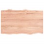 Tablero mesa madera tratada roble borde natural 100x60x2 cm de vidaXL, Tableros para mesas - Ref: Foro24-363953, Precio: 69,7...