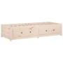 Solid pine wood sofa bed 75x190 cm by vidaXL, Beds and slatted bases - Ref: Foro24-821599, Price: 161,99 €, Discount: %