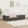 Sofá cama madera maciza de pino gris 90x200 cm de vidaXL, Camas y somieres - Ref: Foro24-821591, Precio: 244,99 €, Descuento: %