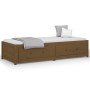 Sofá cama de madera maciza de pino marrón miel 90x190 cm de vidaXL, Camas y somieres - Ref: Foro24-821597, Precio: 211,91 €, ...