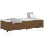 Sofá cama de madera maciza de pino marrón miel 90x190 cm de vidaXL, Camas y somieres - Ref: Foro24-821597, Precio: 211,91 €, ...