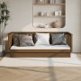 Sofá cama madera maciza de pino marrón miel 100x200 cm de vidaXL, Camas y somieres - Ref: Foro24-821572, Precio: 164,20 €, De...