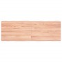 Tischplatte aus behandeltem Holz mit naturbrauner Kante, 120 x 40 x (2–6) cm von vidaXL, Tischplatten - Ref: Foro24-363957, P...