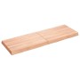 Tischplatte aus behandeltem Holz mit naturbrauner Kante, 120 x 40 x (2–6) cm von vidaXL, Tischplatten - Ref: Foro24-363957, P...