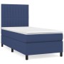 Cama box spring con colchón tela azul 90x200 cm de vidaXL, Camas y somieres - Ref: Foro24-3141911, Precio: 310,99 €, Descuent...