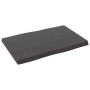 Tablero mesa madera tratada borde vivo marrón 60x40x(2-4) cm de vidaXL, Tableros para mesas - Ref: Foro24-363996, Precio: 37,...