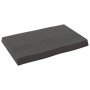 Tablero mesa madera tratada borde vivo marrón 60x40x(2-6) cm de vidaXL, Tableros para mesas - Ref: Foro24-363997, Precio: 40,...