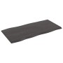 Tischplatte aus behandeltem Eichenholz, braune Live-Kante, 100 x 50 x 2 cm von vidaXL, Tischplatten - Ref: Foro24-364016, Pre...